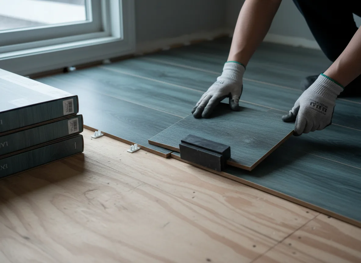 Luxury Vinyl Plank Installation company in Winger, MN